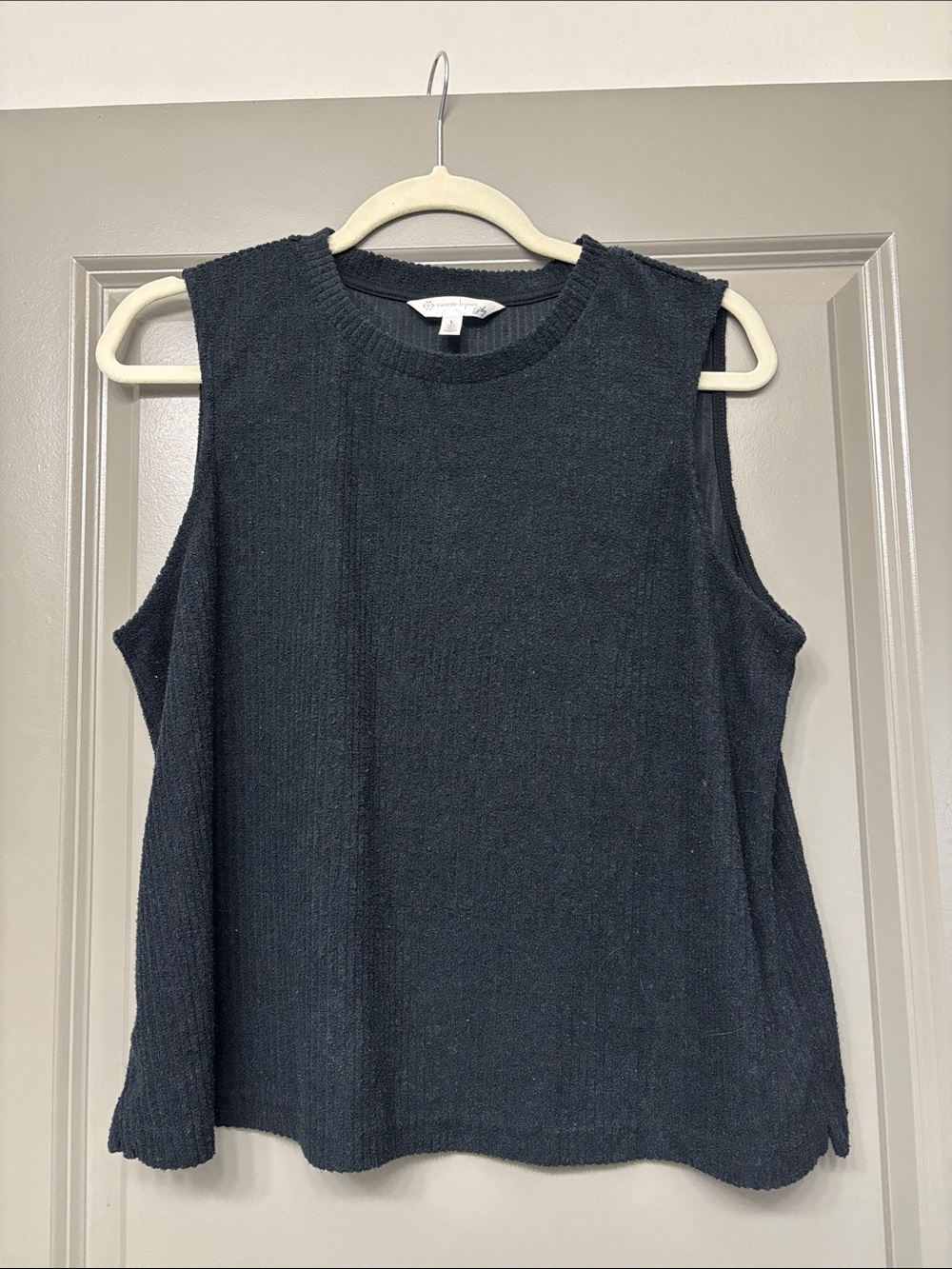 Nanette Lepore Black Sleeveless Knit Tank